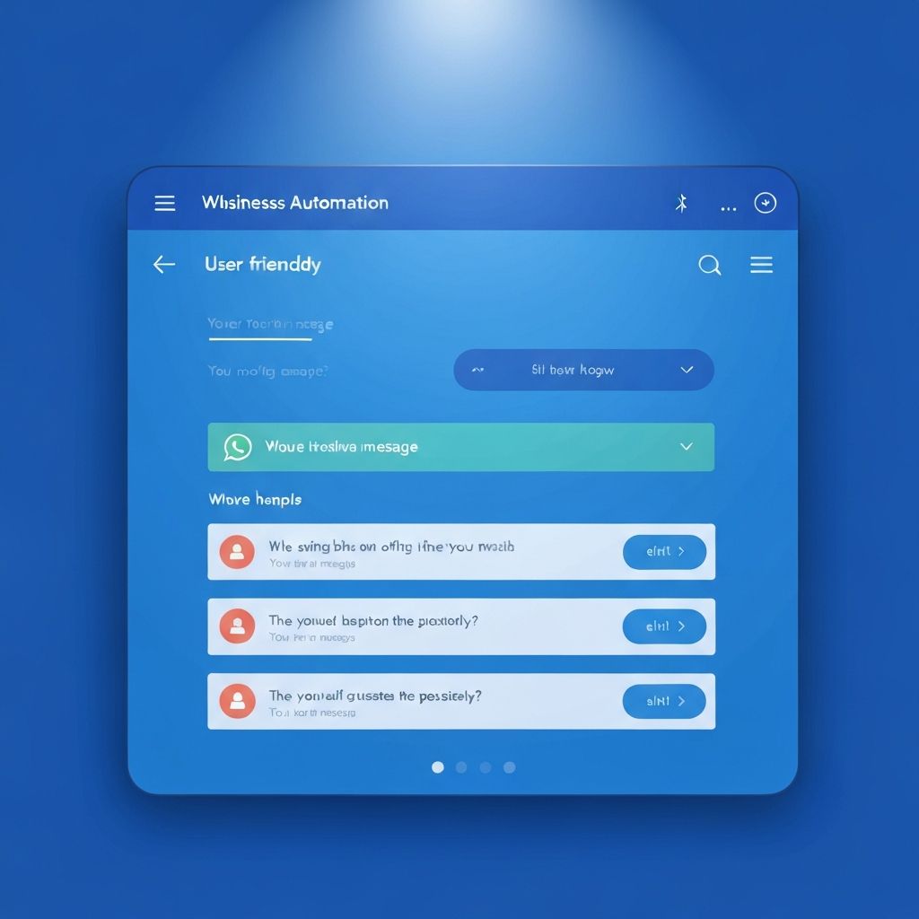 WhatsApp Integration & Automation